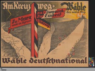 Am Kreuzweg : wähle den rechten Weg, wähle deutschnational