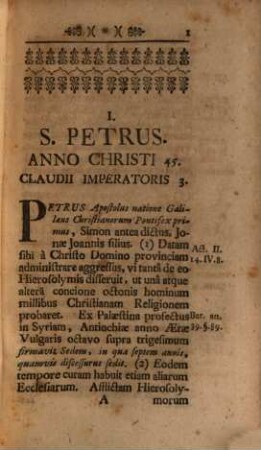 Vitae Pontificum Romanorum : Ex Antiquis Monumentis Collectae. 1