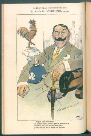 Sr. Luis M. Doyhenard : Caricaturas contemporáneas