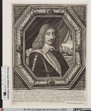 Bildnis Charles IV., Herzog von Lothringen (reg. 1624-34 u. 1659-75)
