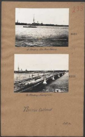 St. Petersburg: Troitzkybrücke