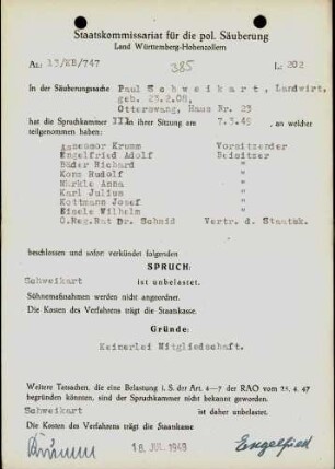 Schweikart, Paul