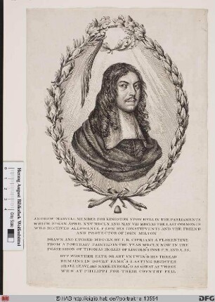 Bildnis Andrew Marvell