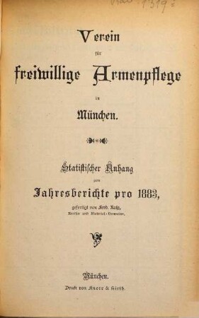 Jahresbericht .... 15. 1883 (1884)