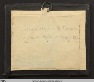 Frau auf dem Totenbett