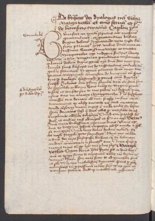 Dialogi duo inter s. Margaretham Antiochiae et servum eius