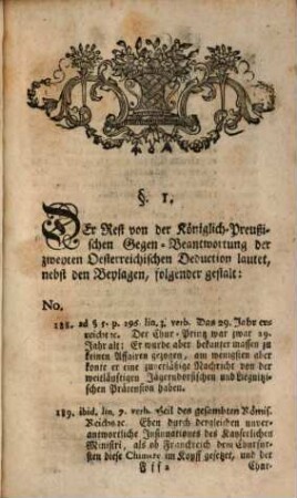 Gesamlete Nachrichten Den gegenwärtigen Zustand des Herzogthums Schlesien betreffend, 11