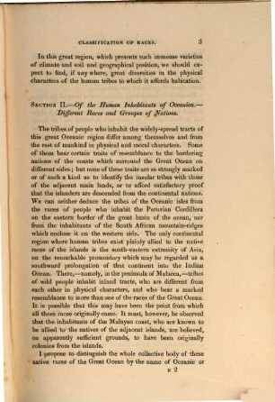 Researches into the physical history of mankind, 5. Researches into the history of the Oceanic and of the American nations