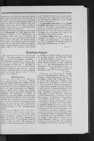 Randbemerkungen