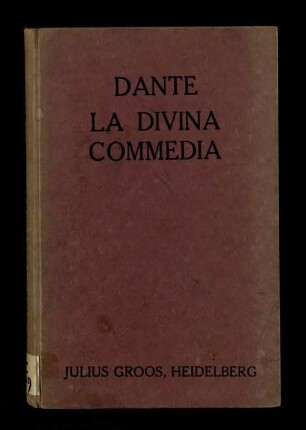 La divina commedia
