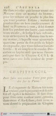 Chapitre CCIX