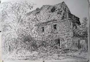 Alte Scheune in Cotta