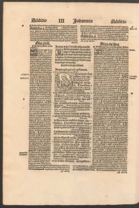 Incipit epistola peati iohannis apostoli tertia.