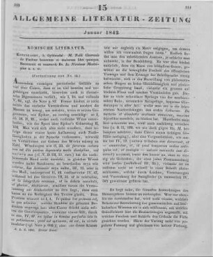 Cicero, M. T.: M. Tulli Ciceronis De Finibus Bonorum Et Malorum Libri Quinque. Recensuit et enarravit I. N. Madvigius. Kopenhagen: Gyldendal 1839 (Fortsetzung von Nr. 14.)