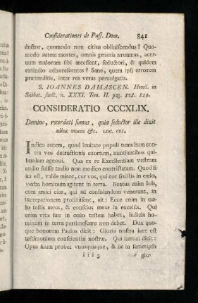 841-850, Consideratio CCCXLIX - CCCL