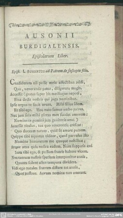Epistolarum Liber
