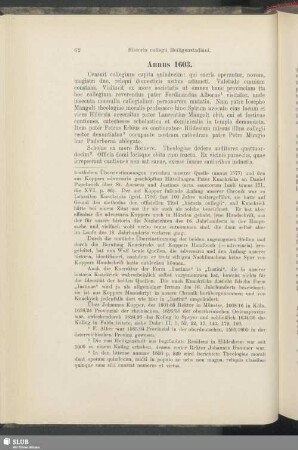 Annus 1603