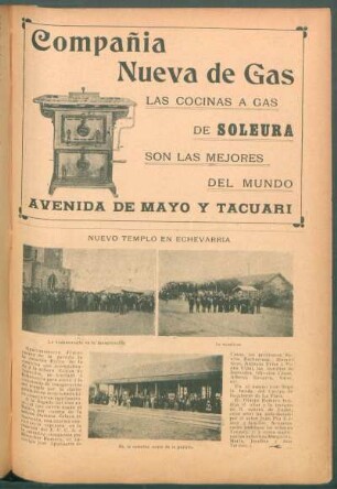 Nuevo templo en Echevarría