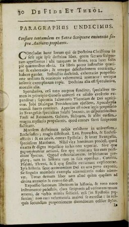 Paragraphus Undecimus [-] Paragraphus XX.