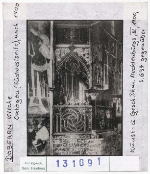Doberan: Klosterkirche, Oktogon, Südwestseite