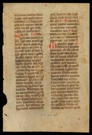 Breviarium (Fragment)