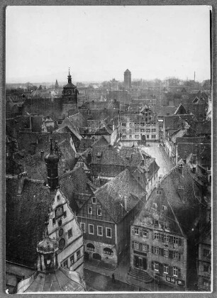 Blick über den Marktplatz