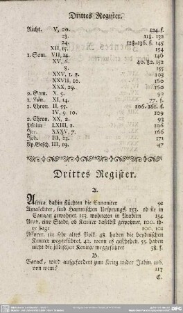 Drittes Register