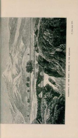 Waterfall of the Tahó; Momien in the distance