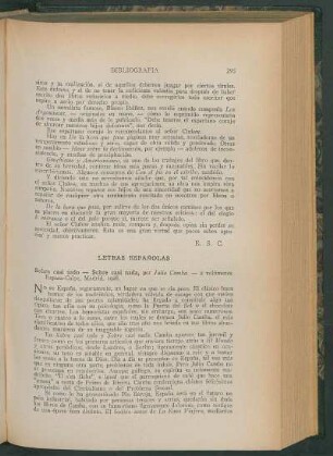Letras españolas