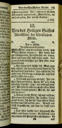 III. Von des Heiligen Geistes Werckstätt/ der Christlichen Kirche