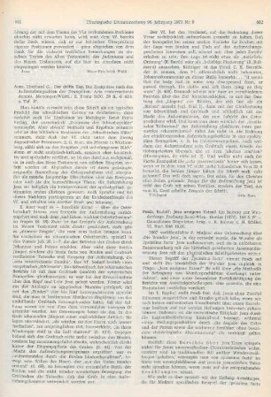 681-682 [Rezension] Auer, Eberhard G., Der dritte Tag