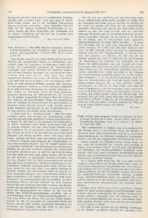 681-682 [Rezension] Auer, Eberhard G., Der dritte Tag