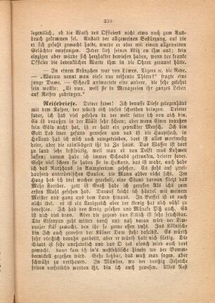 Reisebriefe.