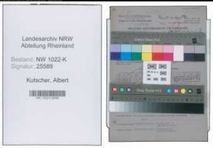 Entnazifizierung Albert Kutscher , geb. 29.12.1903 (Schlosser)