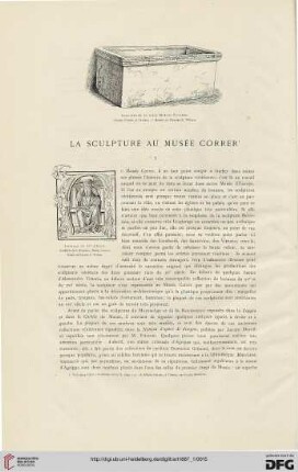 13: La sculpture au musée Correr, [1]