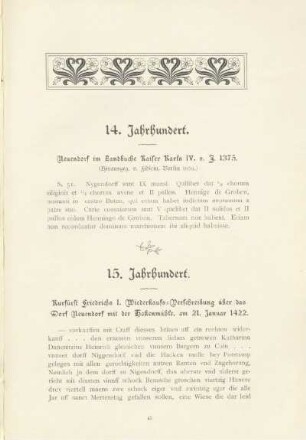 15. Jahrhundert