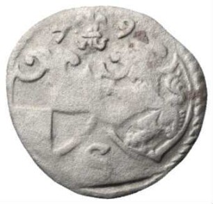 Fundmünze, 1/84 Taler, 1579