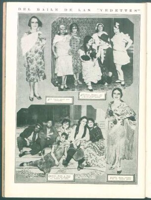 Del baile de las "Vedettes"