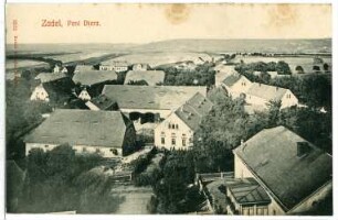 Zadel. Blick auf Zadel