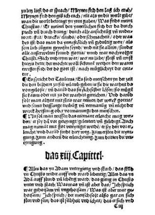 das xiii. Capittel