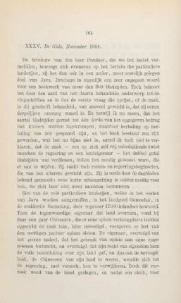 XXXV. De Gids, november 1884