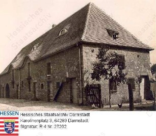 Gräfenhausen, Ohly-Stift (ehemaliges Schloss) / Stallbau (erbaut 1909 von August Buxbaum)