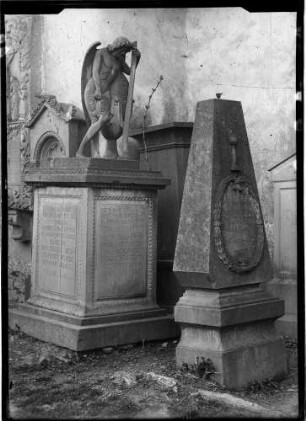 Tauberbischofsheim Alter Friedhof - Peterskirche Grabsteine