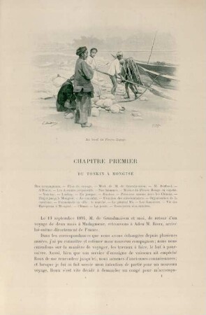 Chapitre premier. Du Tonkin a Mongtsé