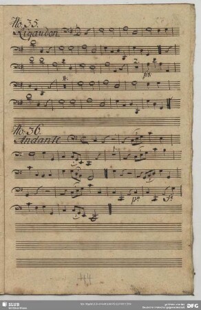 36. Anonymus, Andante, C-Dur