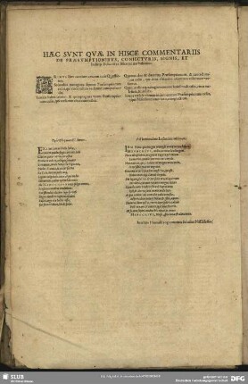 Haec Sunt Quae In Hisce Commentariis De Praesumptionibus, Coniecturis, Signis, Et Indiciis D. Iacobi Menochii habentur