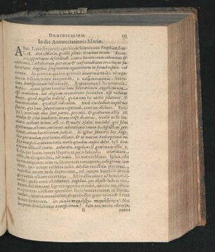 In die Annunciationis Mariae.