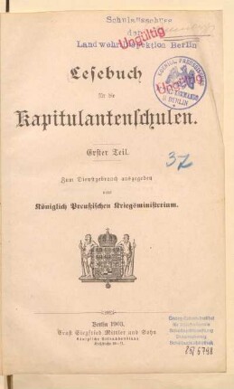 Teil 1, [Schülerband]: [Teil 1, [Schülerband]]