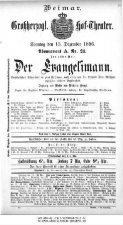 Der Evangelimann