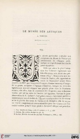 3. Pér. 7.1892: Le Musée des antiques à Vienne, 2